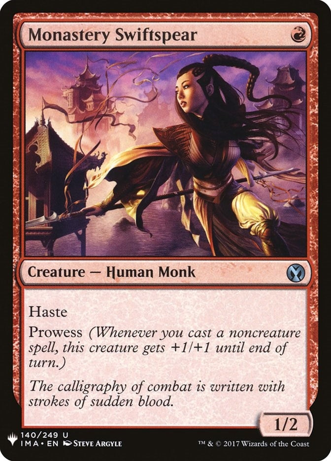 Monastery Swiftspear (140) [LIST] - MTG Single