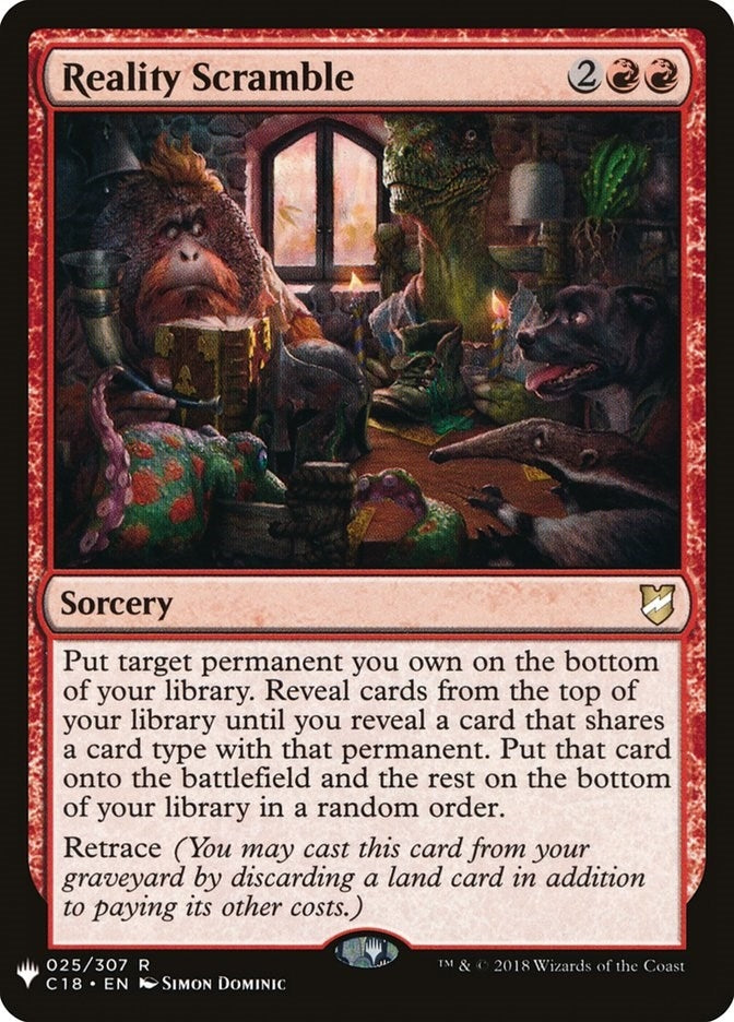 Reality Scramble (25) [LIST] - MTG Single