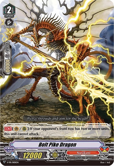 Bolt Pike Dragon (101) [VPR] - Cardfight Vanguard Single