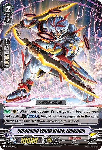 Shredding White Blade Lapezium (104) [VPR] - Cardfight Vanguard Single