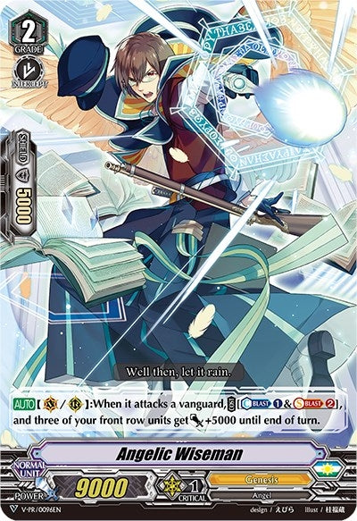 Angelic Wiseman (RRR Foil) (96) [VPR] - Cardfight Vanguard Single