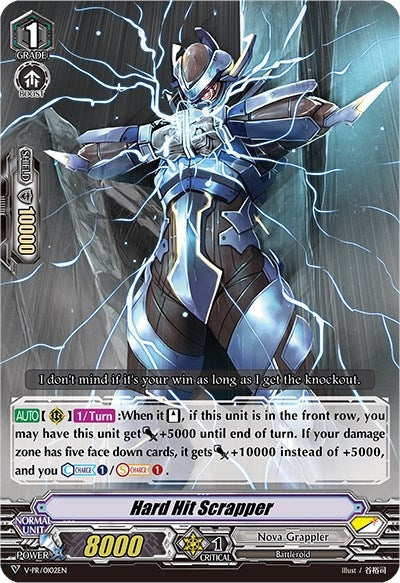 Hard Hit Scrapper (RRR Foil) (102) [VPR] - Cardfight Vanguard Single