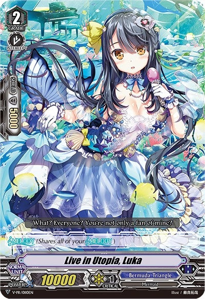 Live in Utopia Luka (RRR Foil) (110) [VPR] - Cardfight Vanguard Single