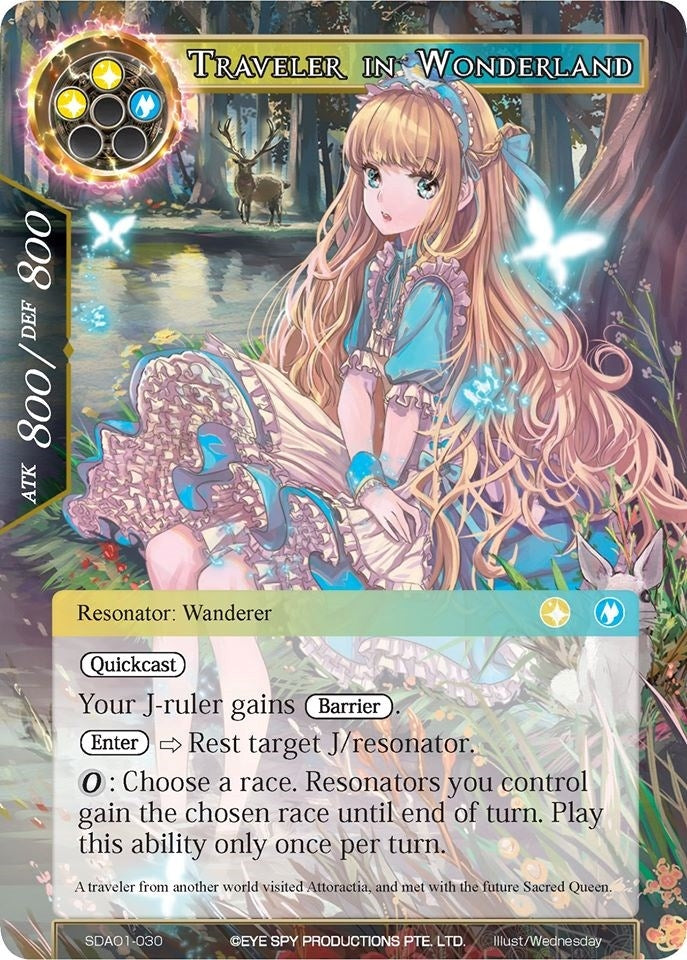 Traveler in Wonderland (1030) [AOSD1] - Force of Will Single