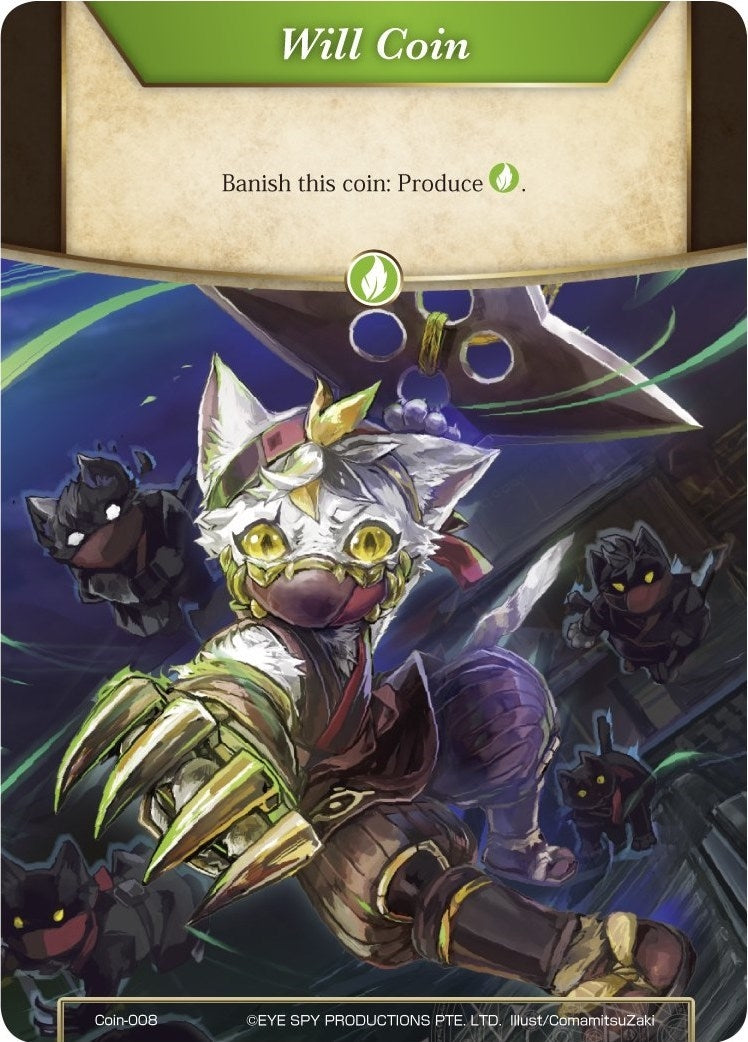 Will Coin - Coin-008 - Hanzo (0) [AO1] - Force of Will Single