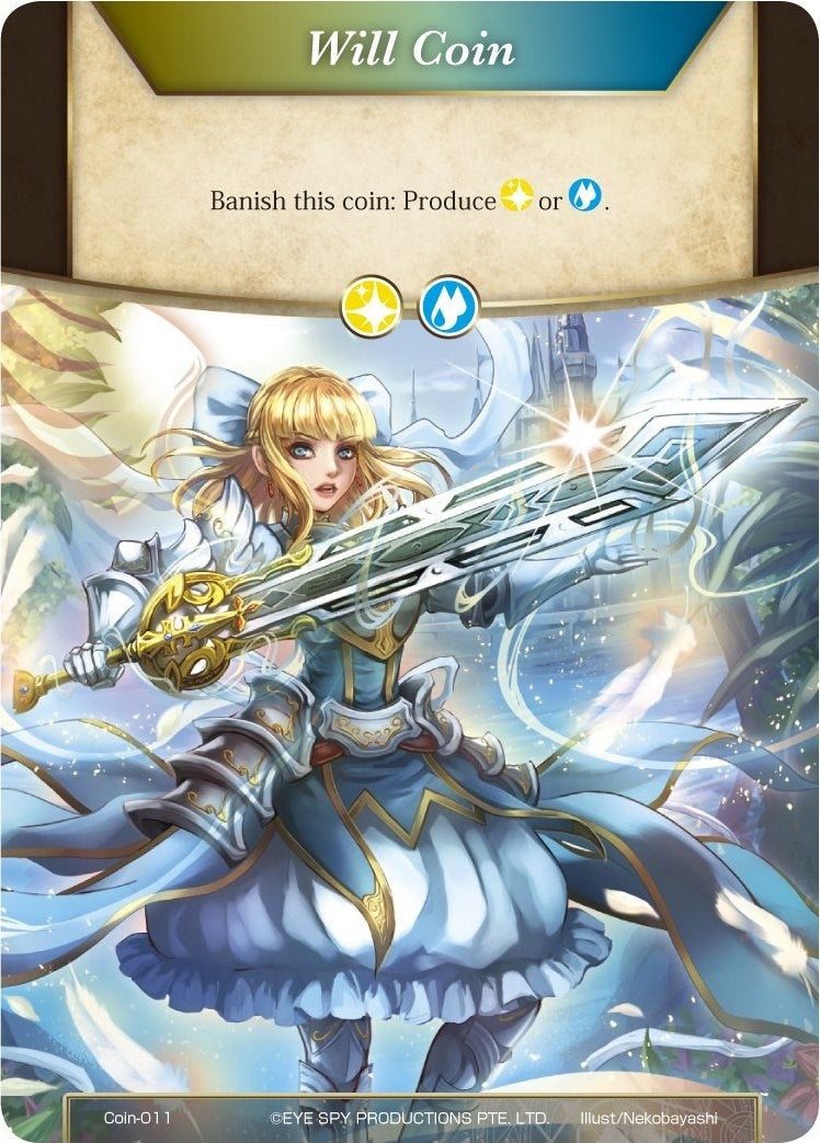 Will Coin - Coin-011 - Faria (0) [AO1] - Force of Will Single