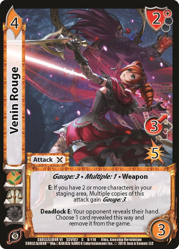 Venin Rouge (6) [SCVI2] - UniVersus Single