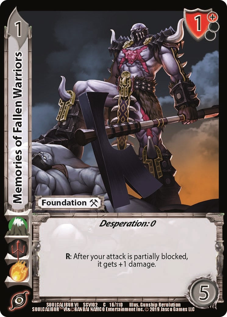 Memories of Fallen Warriors (16) [SCVI2] - UniVersus Single