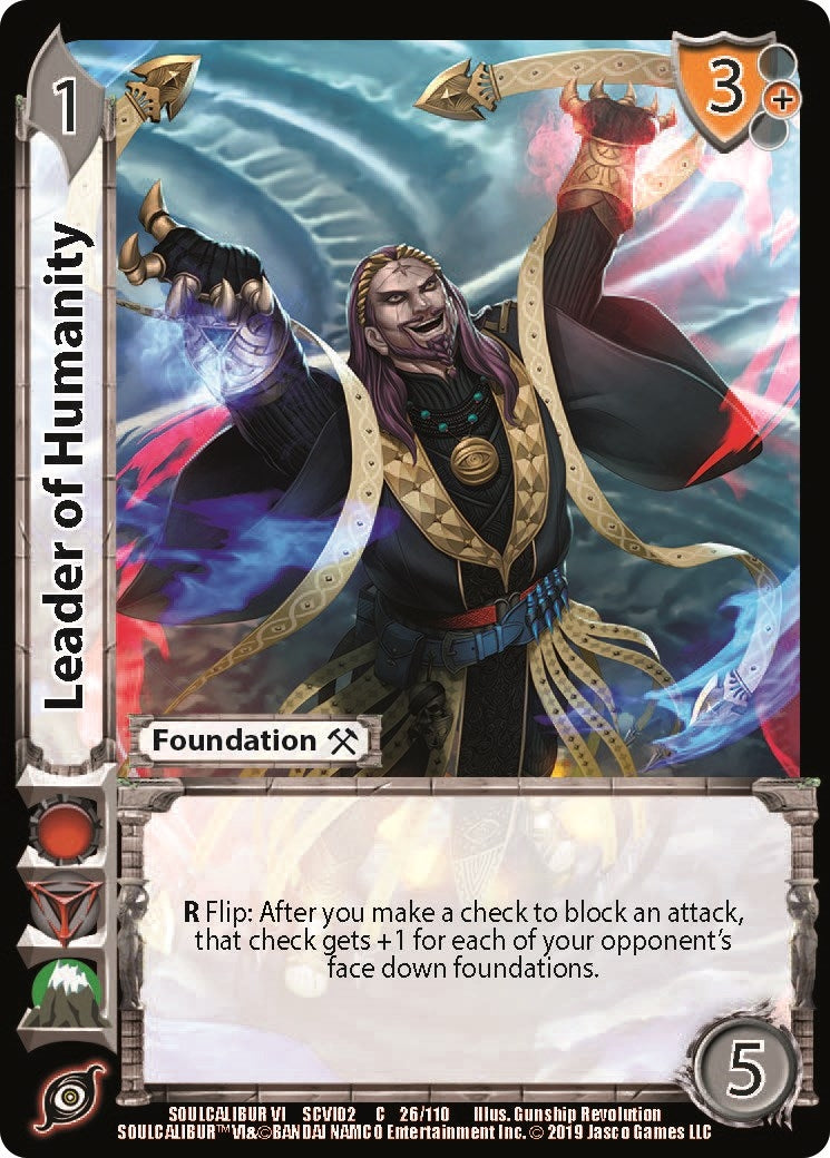 Leader of Humanity (26) [SCVI2] - UniVersus Single