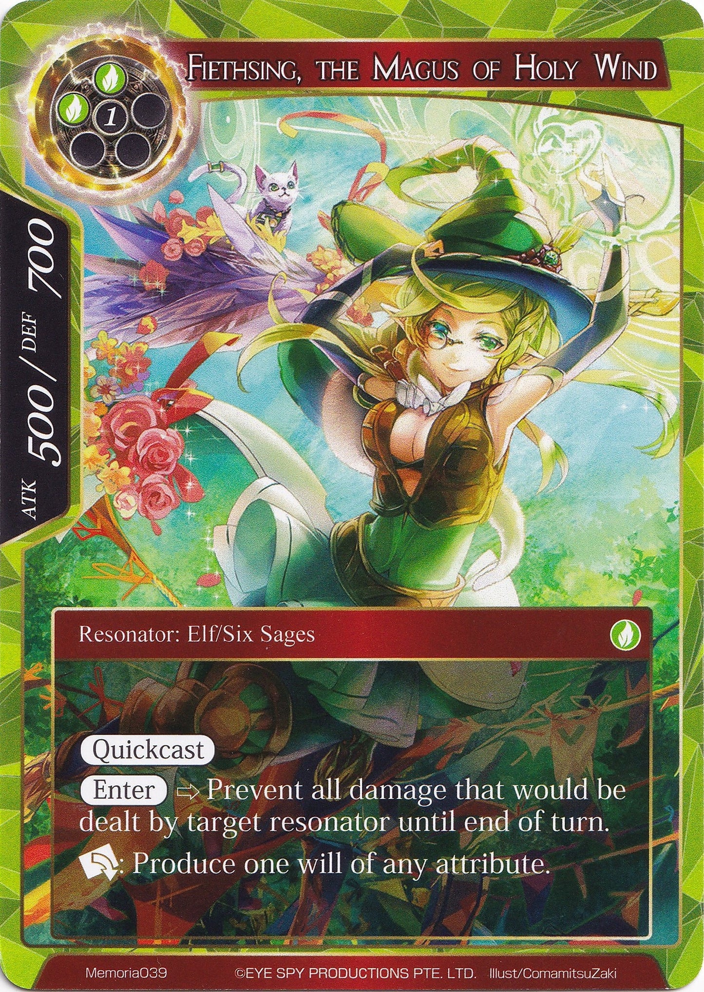 Fiethsing the Magus of Holy Wind (39) [AO1M] - Force of Will Single