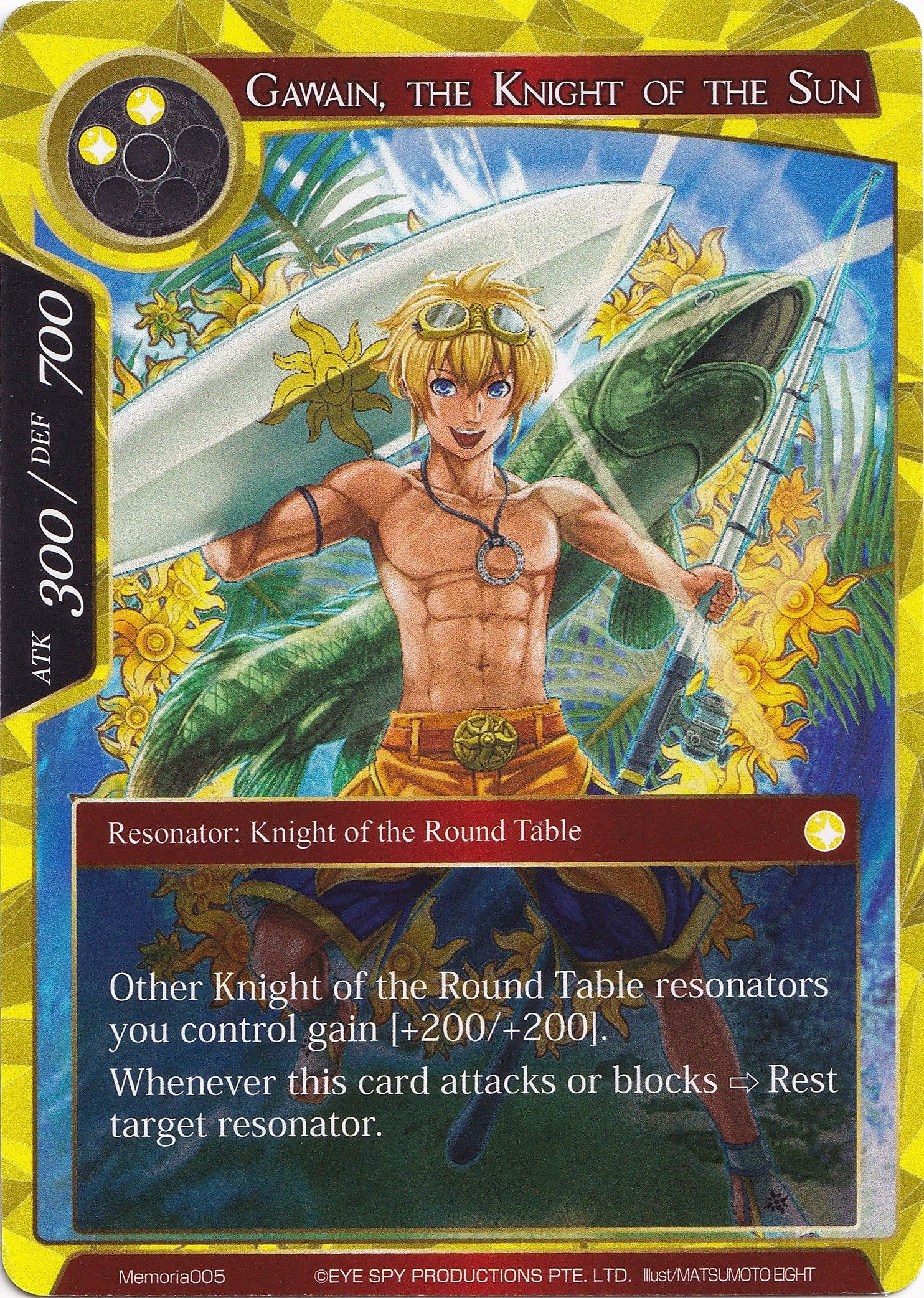 Gawain the Knight of the Sun (5) [AO1M] - Force of Will Single