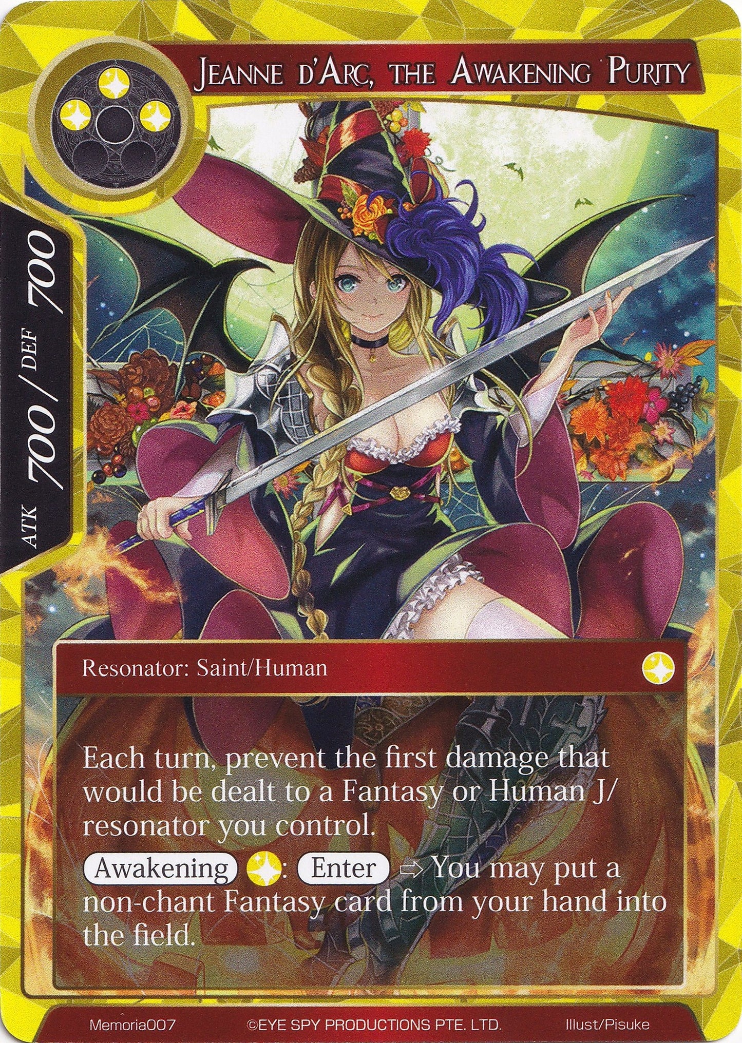 Jeanne d’Arc the Awakening Purity (7) [AO1M] - Force of Will Single