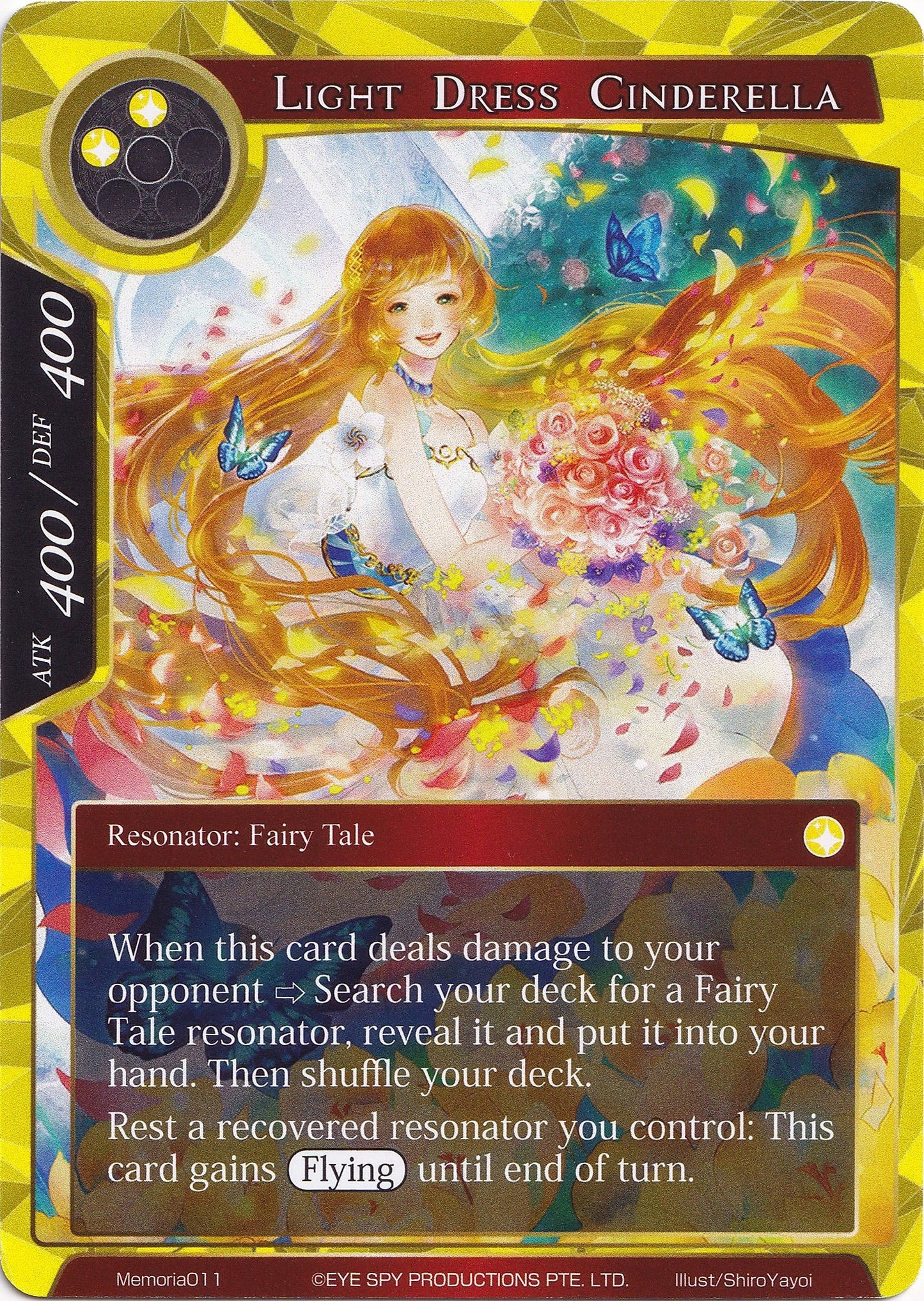 Light Dress Cinderella (11) [AO1M] - Force of Will Single