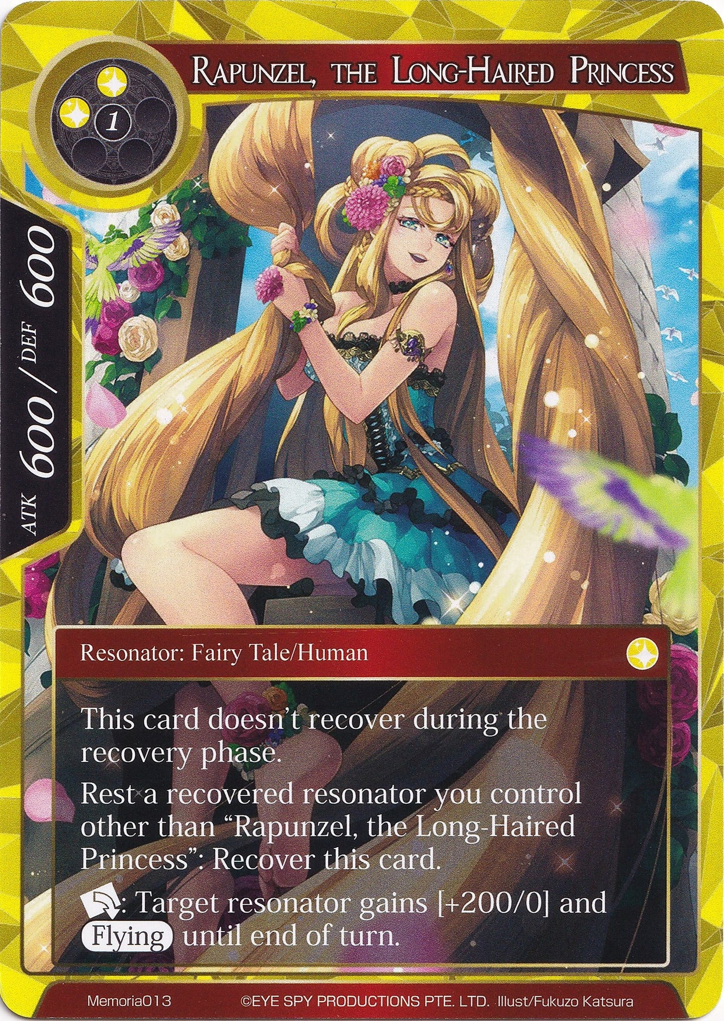 Rapunzel the Long-Haired Princess (13) [AO1M] - Force of Will Single