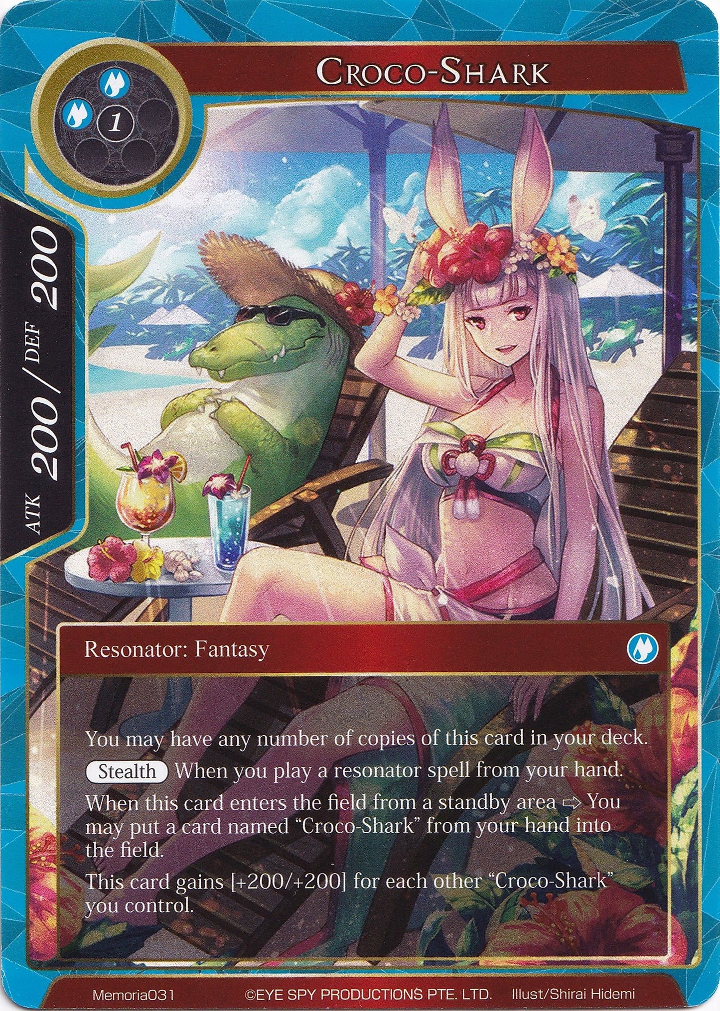 Croco-Shark (31) [AO1M] - Force of Will Single