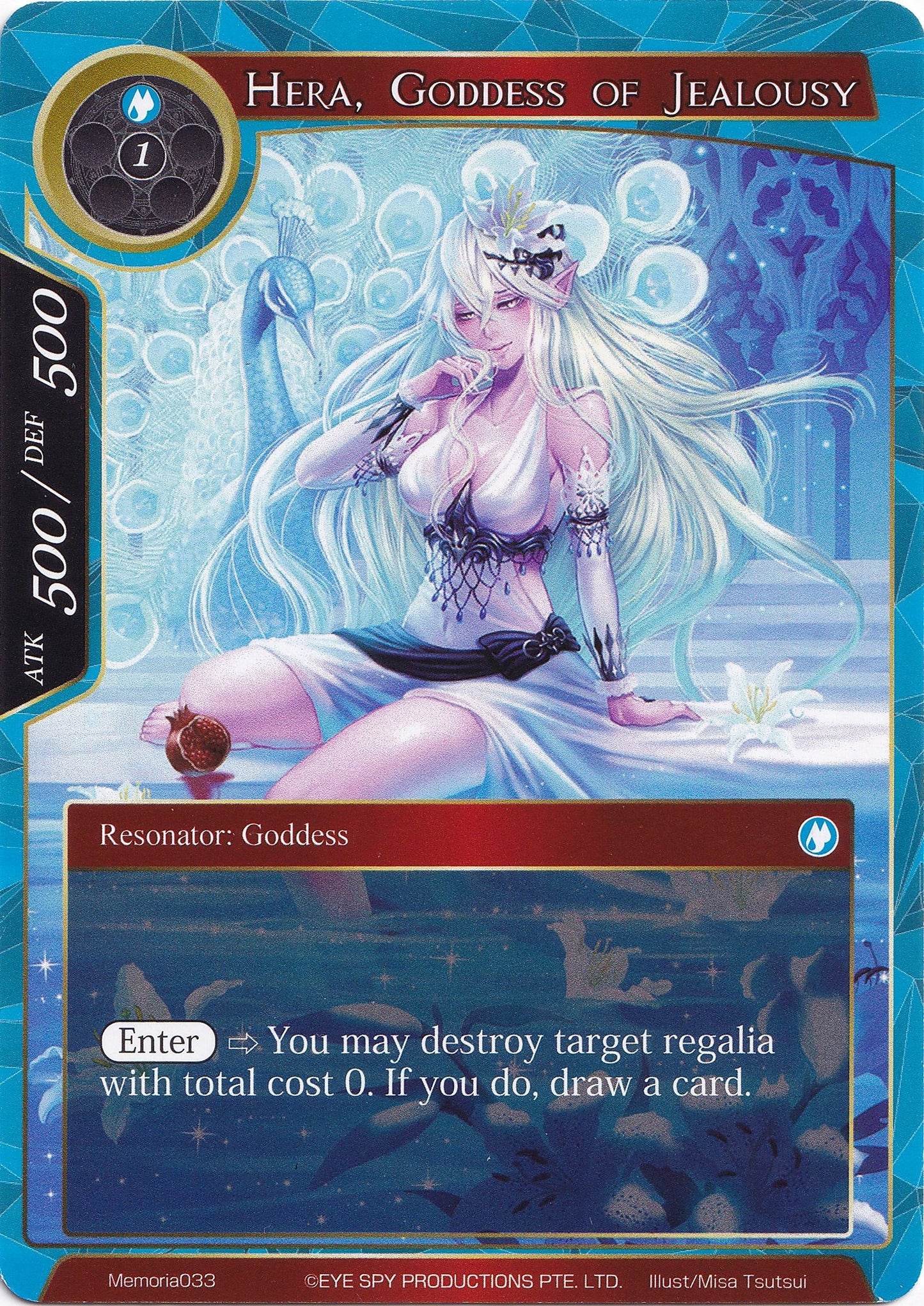 Hera Goddess of Jealousy (33) [AO1M] - Force of Will Single