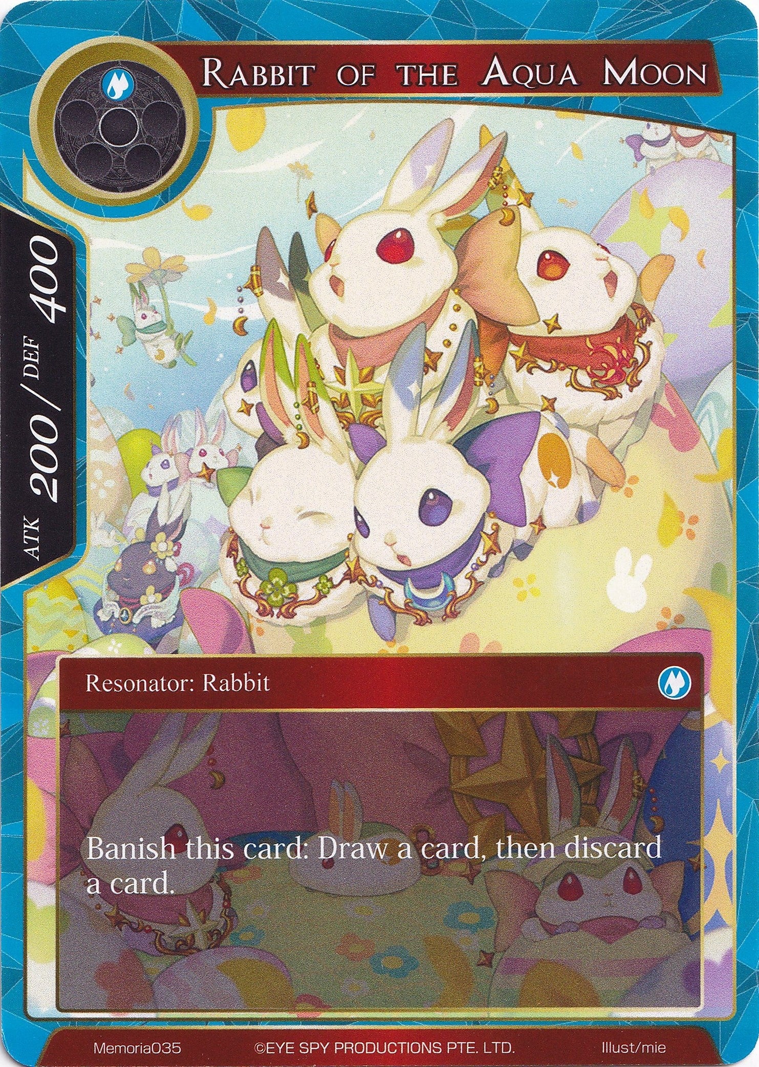 Rabbit of the Aqua Moon (35) [AO1M] - Force of Will Single