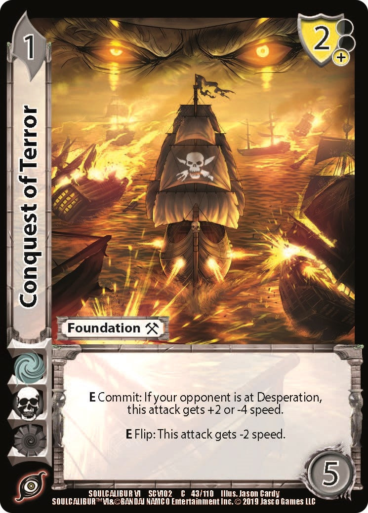Conquest of Terror (43) [SCVI2] - UniVersus Single