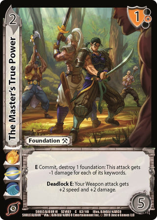 The Master’s True Power (63) [SCVI2] - UniVersus Single