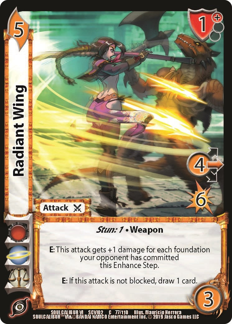 Radiant Wing (77) [SCVI2] - UniVersus Single