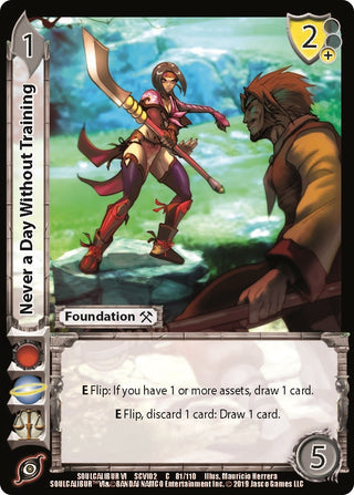 Never a Day Without Training (81) [SCVI2] - UniVersus Single