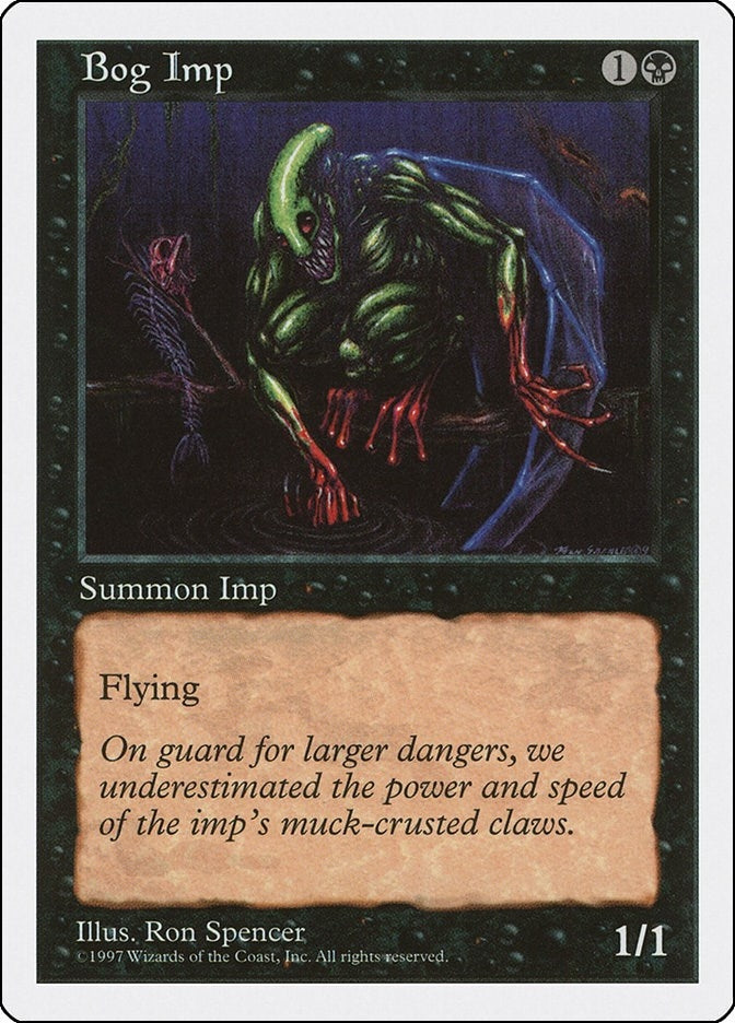Bog Imp [5ED] - MTG Single