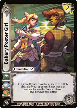 Bakery Poster Girl (34) [SCVI2] - UniVersus Single