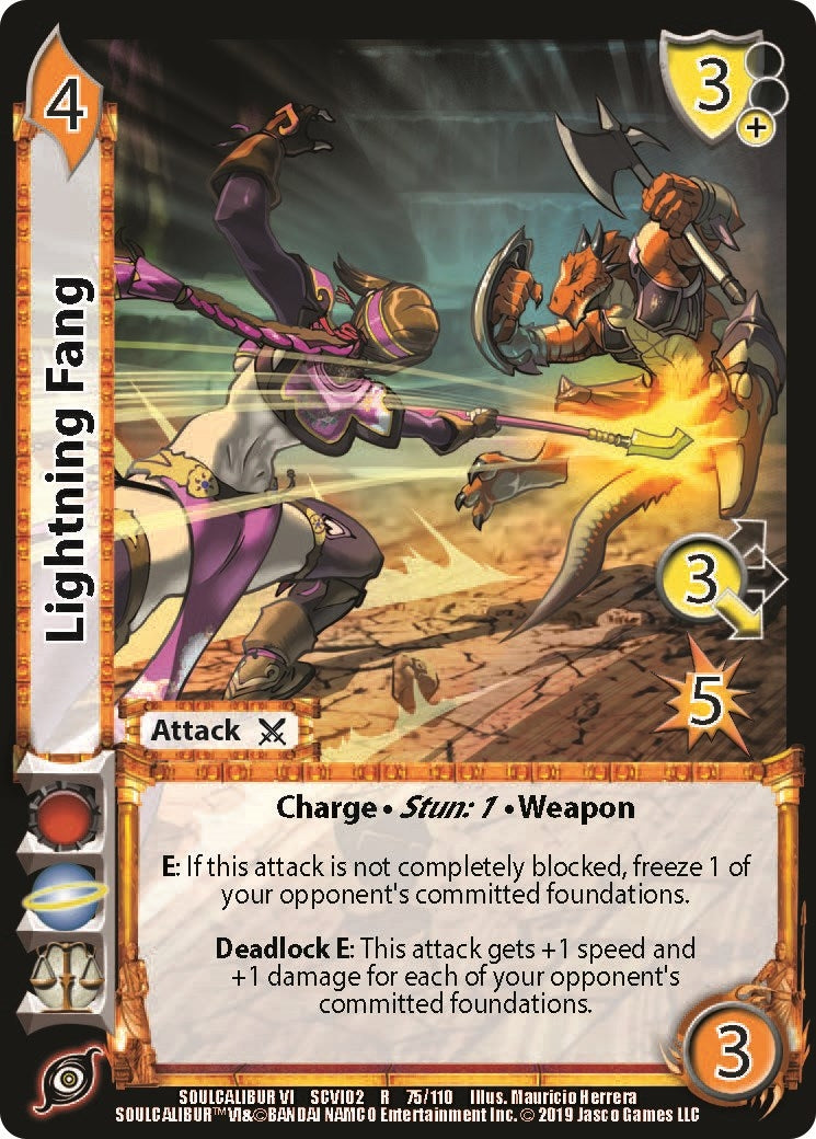 Lightning Fang (75) [SCVI2] - UniVersus Single
