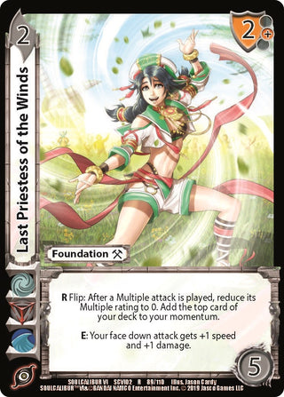 Last Priestess of the Winds (89) [SCVI2] - UniVersus Single