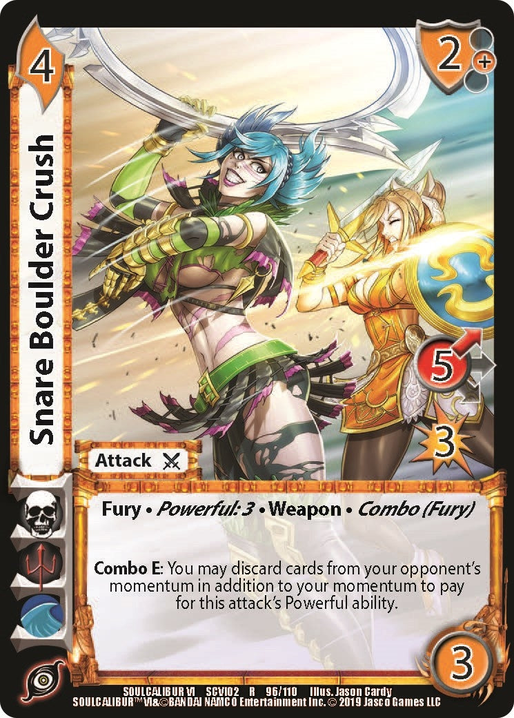 Snare Boulder Crush (96) [SCVI2] - UniVersus Single