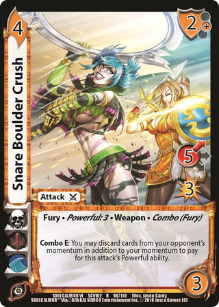 Snare Boulder Crush (96) [SCVI2] - UniVersus Single