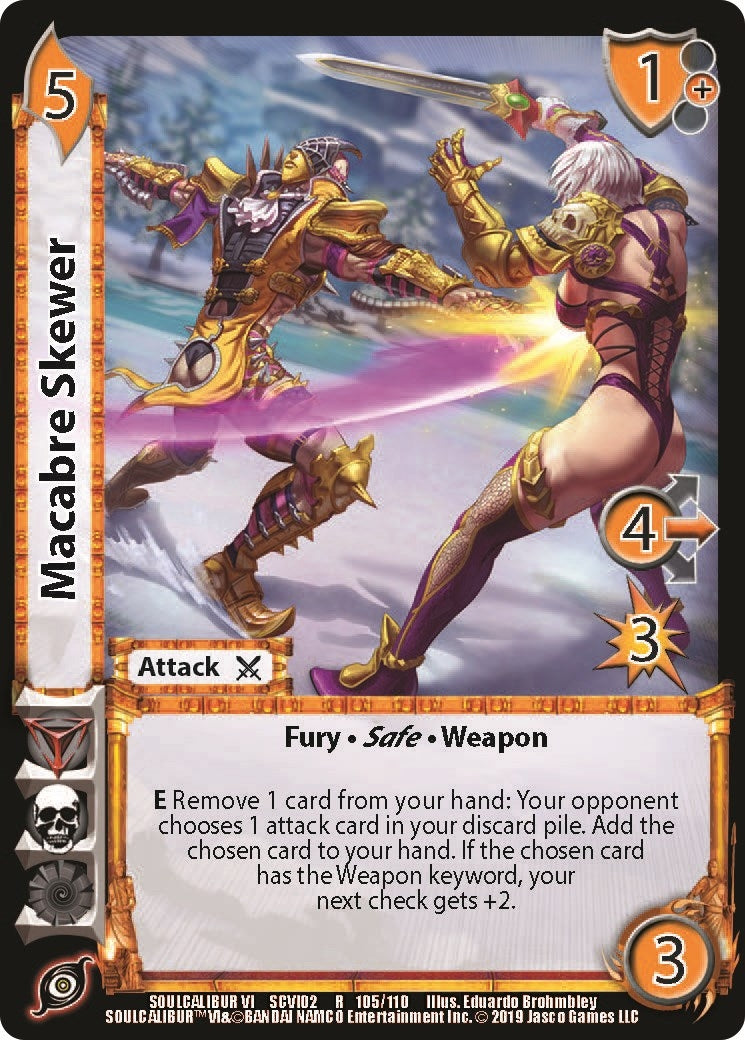 Macabre Skewer (105) [SCVI2] - UniVersus Single
