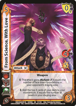 From Science With Love (21) [SCVI2] - UniVersus Single