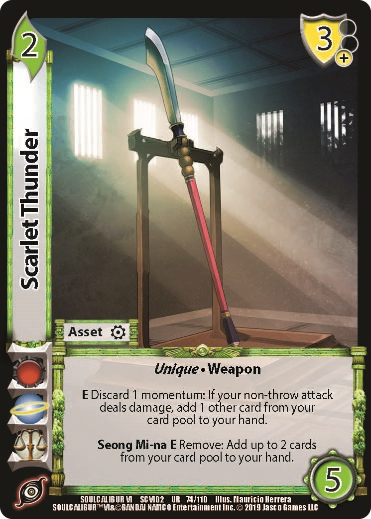Scarlet Thunder (74) [SCVI2] - UniVersus Single