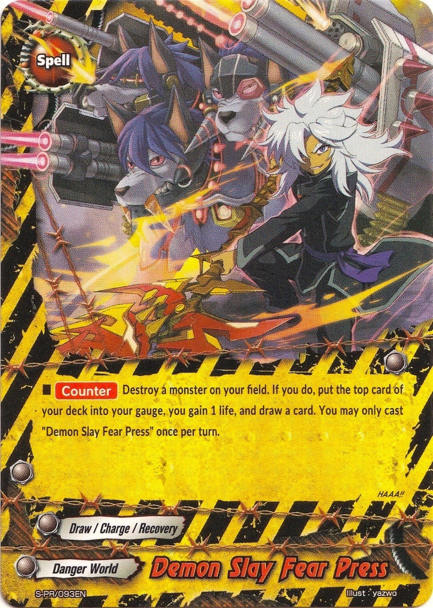 Demon Slay Fear Press (93) [S-PR] - Future Card BuddyFight Single