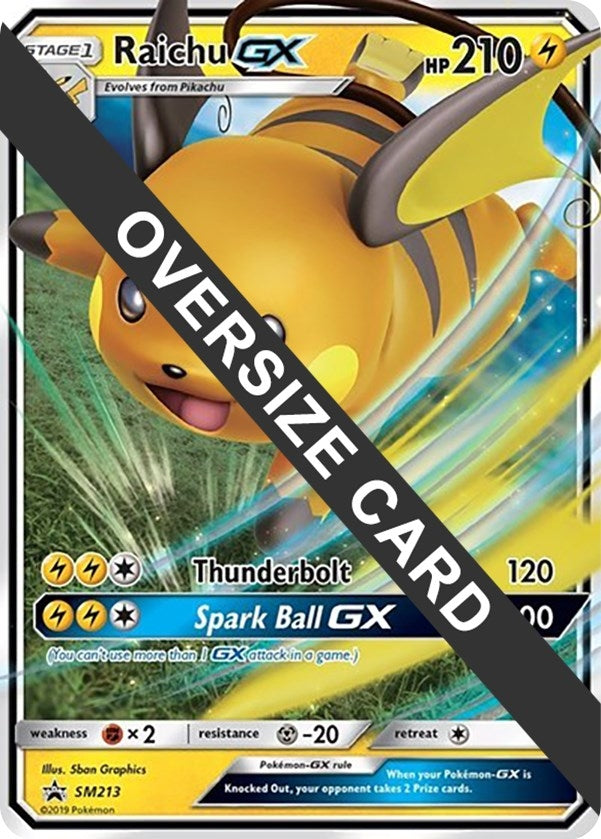 Image for Raichu GX - SM213 (SM213) (Jumbo Cards) - Pokemon