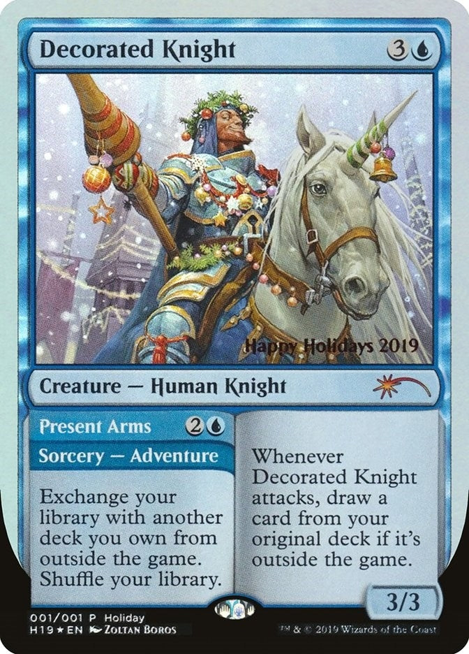 Decorated Knight (1) [SPECIAL] - MTG Single