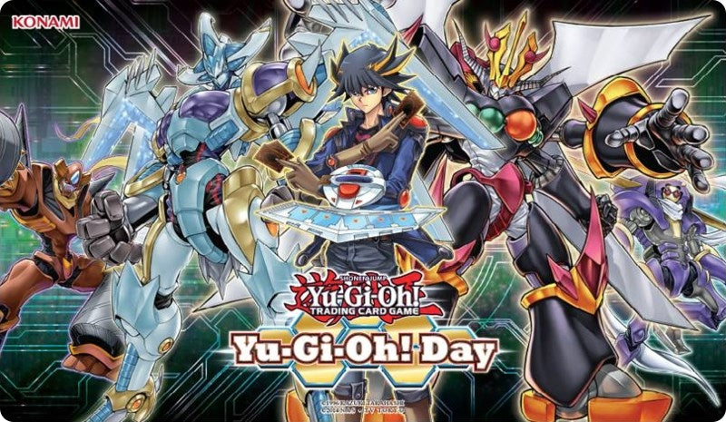 Yu-Gi-Oh! Day Game Mat: Yusei Fudo (July 2015) - Playmats Sealed