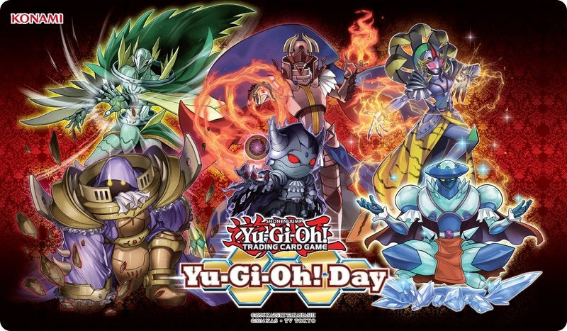 Yu-Gi-Oh! Day Game Mat: Vassal Monsters (January 2016) - Playmats Sealed
