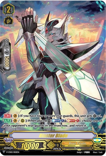Blaster Blade (2002) [V-CS02] - Cardfight Vanguard Single