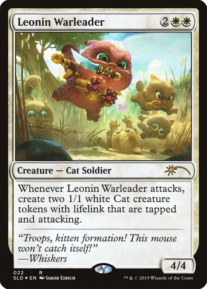 Leonin Warleader (22) [SLD] - MTG Single
