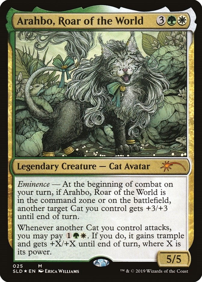 Arahbo Roar of the World (25) [SLD] - MTG Single
