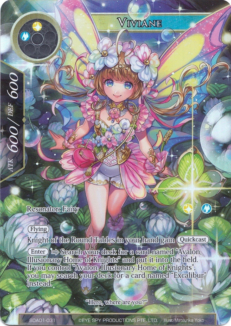 Viviane (Full Art) (1031) [AOSD1] - Force of Will Single