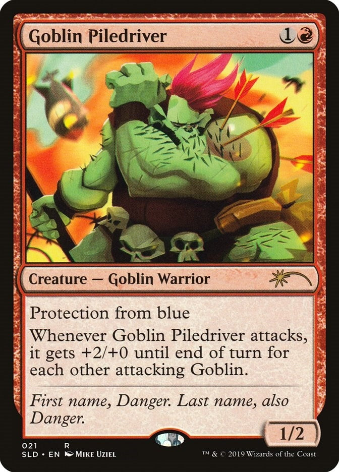 Goblin Piledriver (21) [SLD] - MTG Single