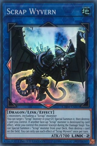 Scrap Wyvern (1) (CHIM) - YuGiOh Single