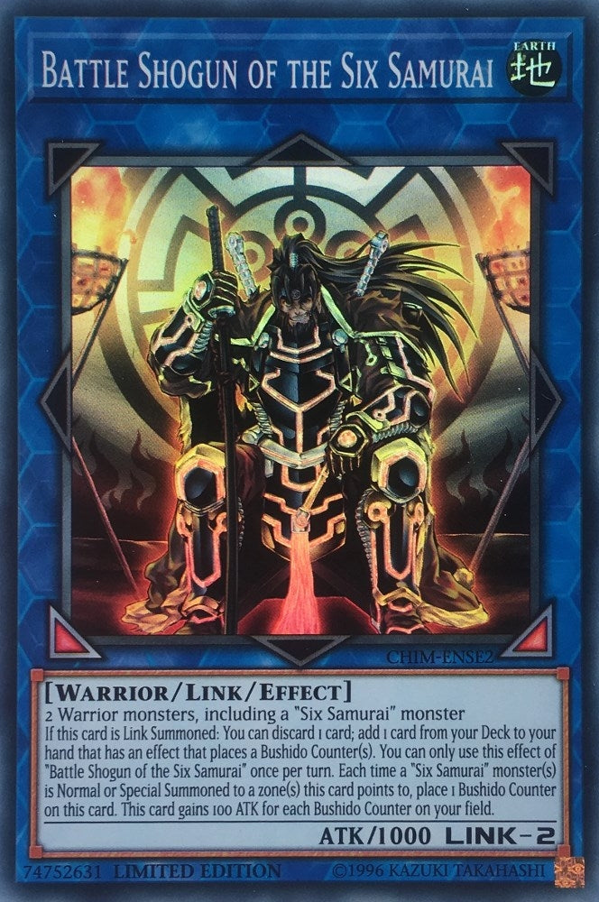 Battle Shogun of the Six Samurai (2) (CHIM) - YuGiOh Single