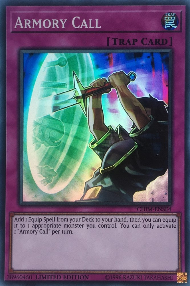 Armory Call (4) (CHIM) - YuGiOh Single