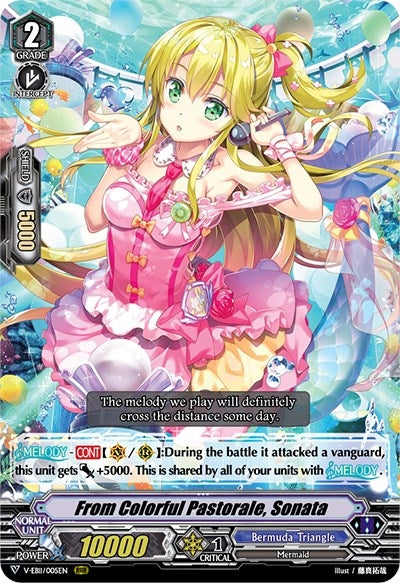 From Colorful Pastorale Sonata (11005) [V-EB11] - Cardfight Vanguard Single