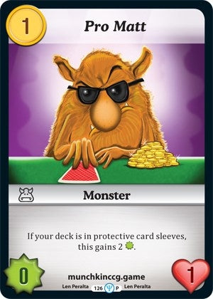 Pro Matt (126) [MUNGD] - Munchkin CCG Single