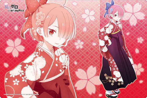 Bushiroad Rubber Mat Collection Vol.444: Re:ZERO -Starting Life in Another World- - Ram (444) - Playmats Sealed